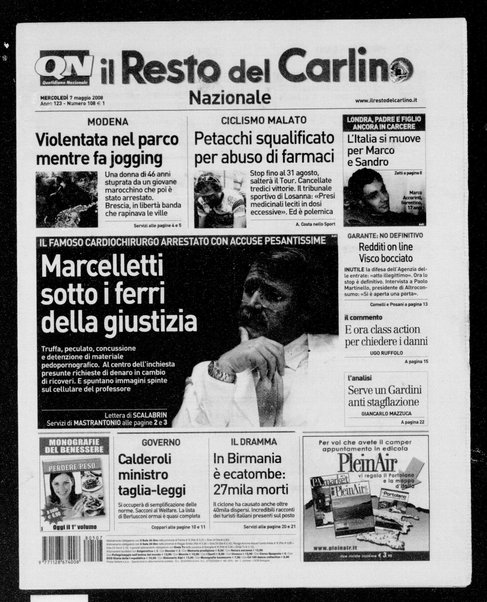 Il Resto del Carlino : giornale dell'Emilia